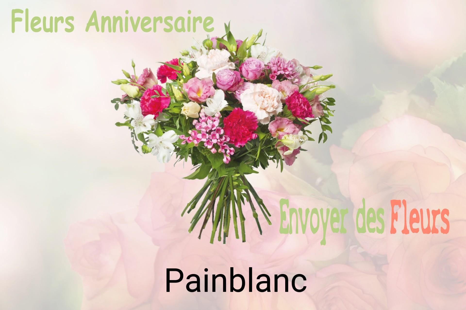Bouquet de fleurs d’anniversaire livré à Painblanc