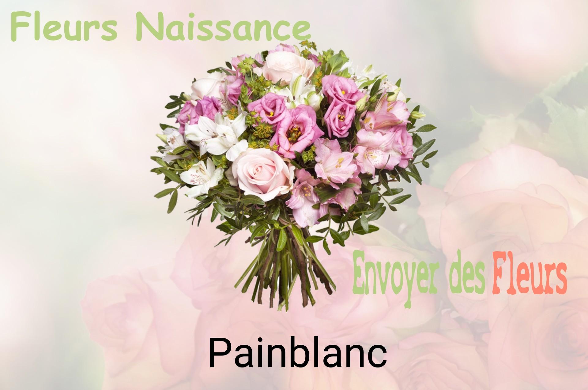 Bouquet de fleurs de naissance livré à Painblanc